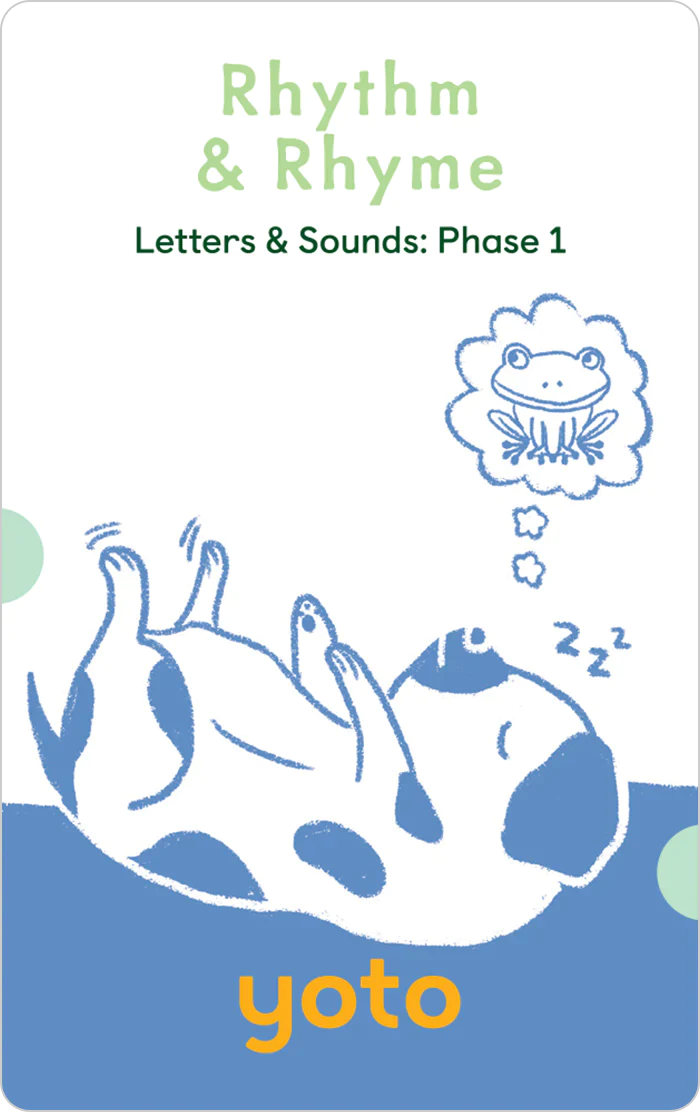 Phonics: Letters & Sounds: Phase 1 [Yoto Card Pack]