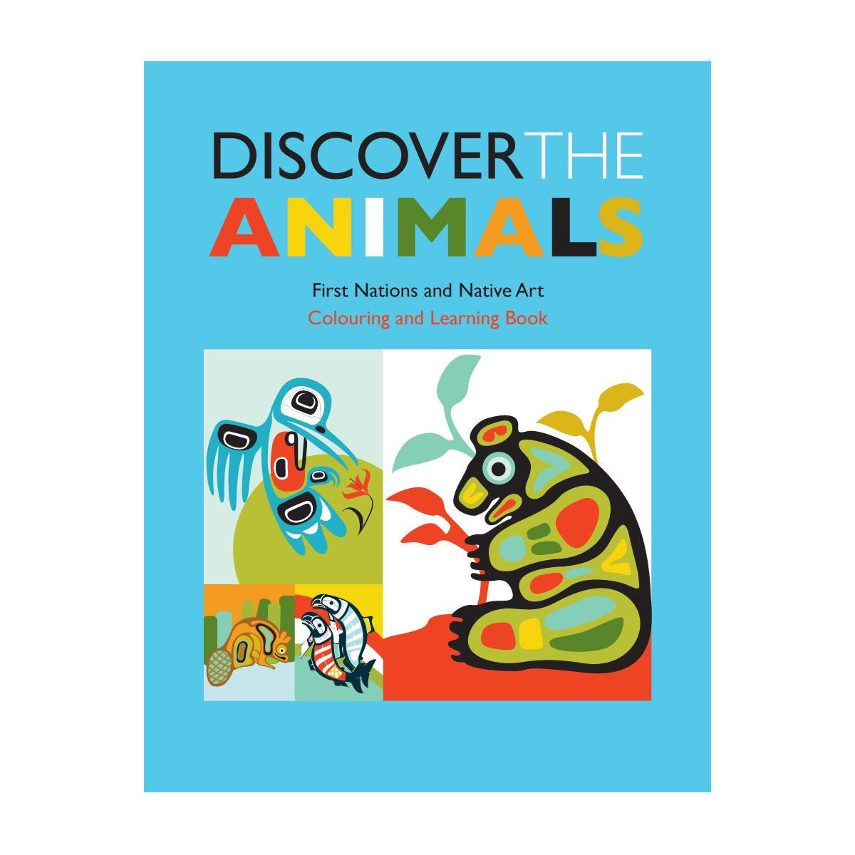 Discover the Animals - Coloring Book