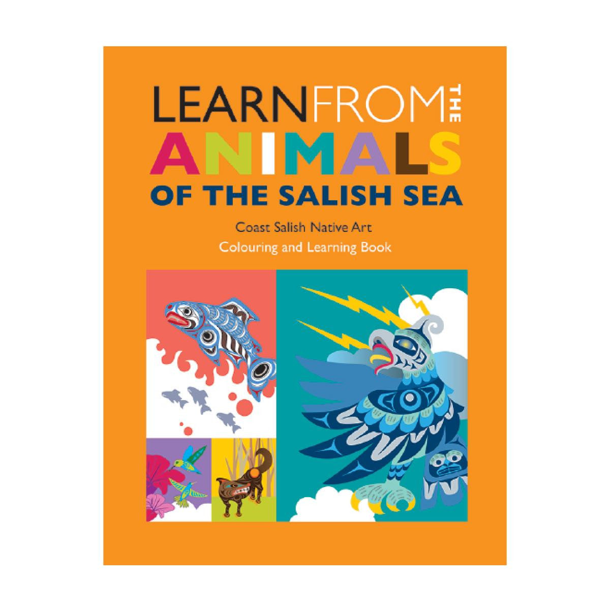Learn from the Animals of the Salish Sea - Coloring Book