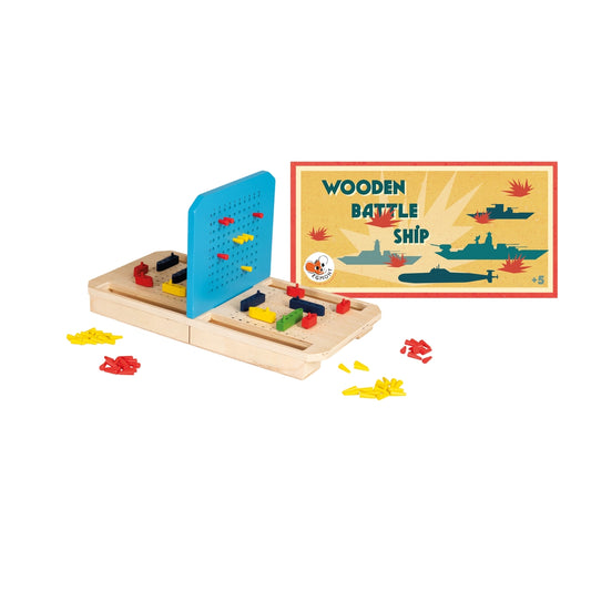 Wooden Battleship Game